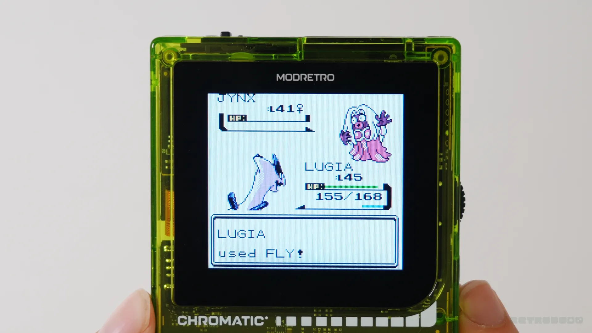 ModRetro Chromatic Pokemon Gold