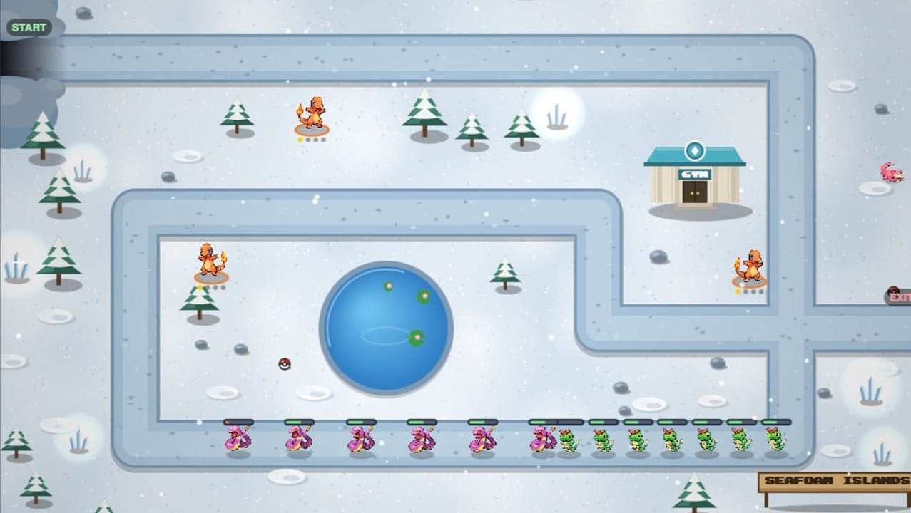 Seafoam Islands level