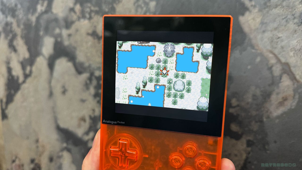 Snow level on Jurassic PokéPark