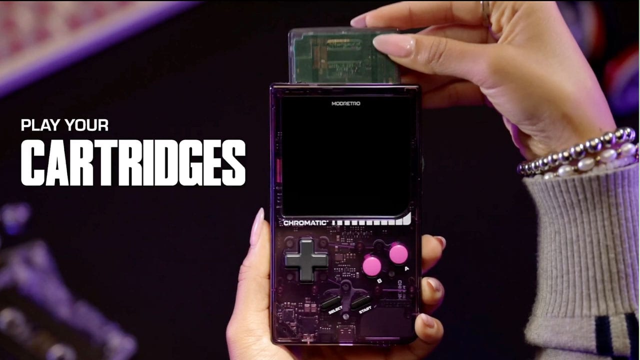 Purple transparent ModRetro Chromatic