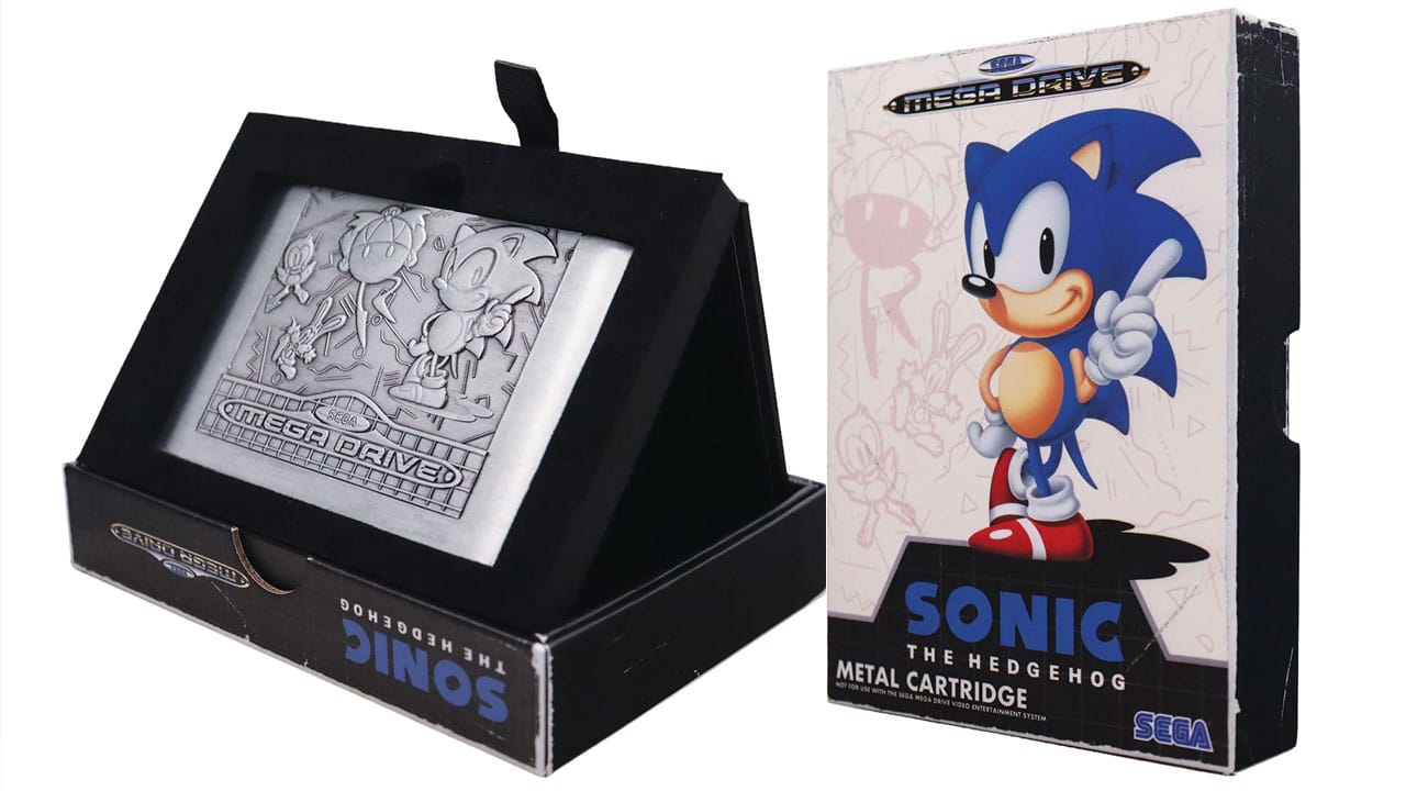 Metal Sonic cartridge in a display box