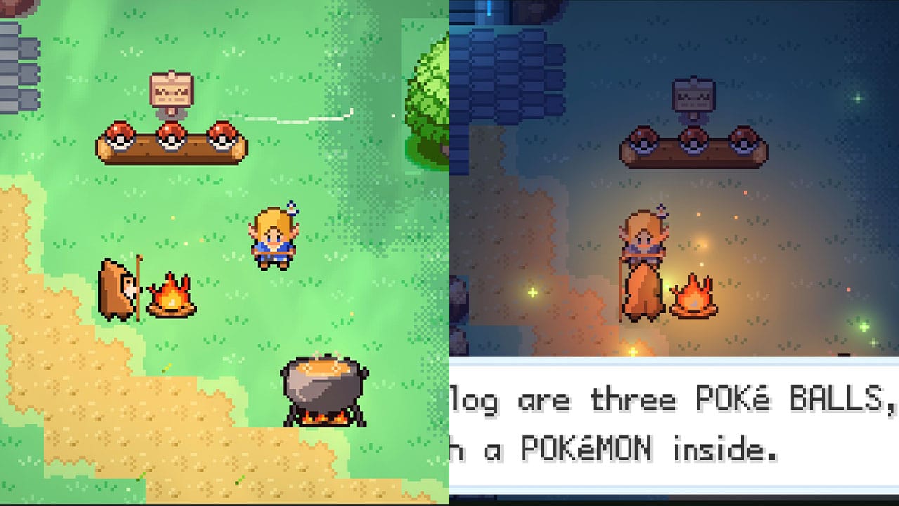 Pokémon night and day 
