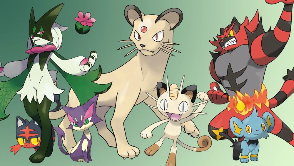 All Cat Pokémon [Complete List] post feature image