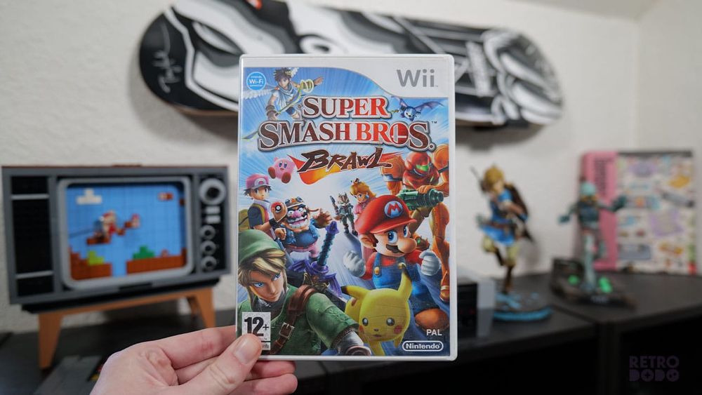 Our copy of Super Smash Bros. Brawl