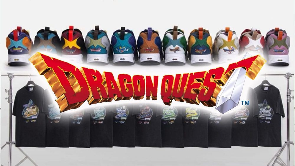 Reebok Instapump Fury Dragon Quest collection