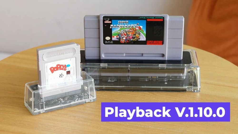 Epilogue Launches Big Update To Playback Software For GB & SNES Cartridges post feature image