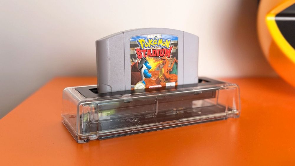 An N64 Cartridge inside the SN Operator to show you what the 64 Operator will look like. 