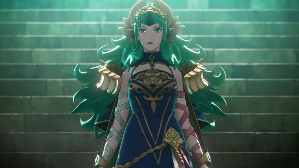 Fire Emblem Fortune's Weave cutscene
