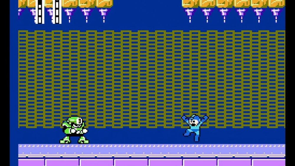 Mega Man New Age Boss fight