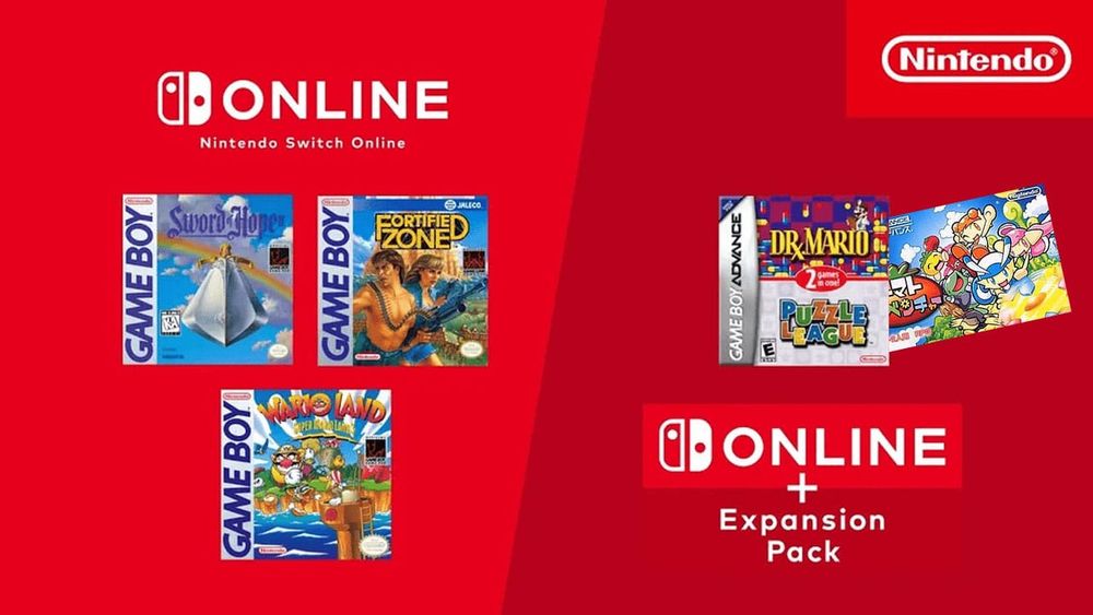 Nintendo games on NSO
