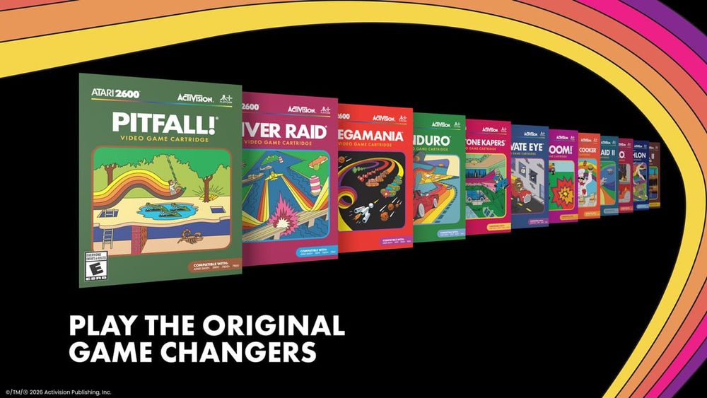 Atari Have Re-released 39 Classic Activision Titles On Physical Cartridges post feature image