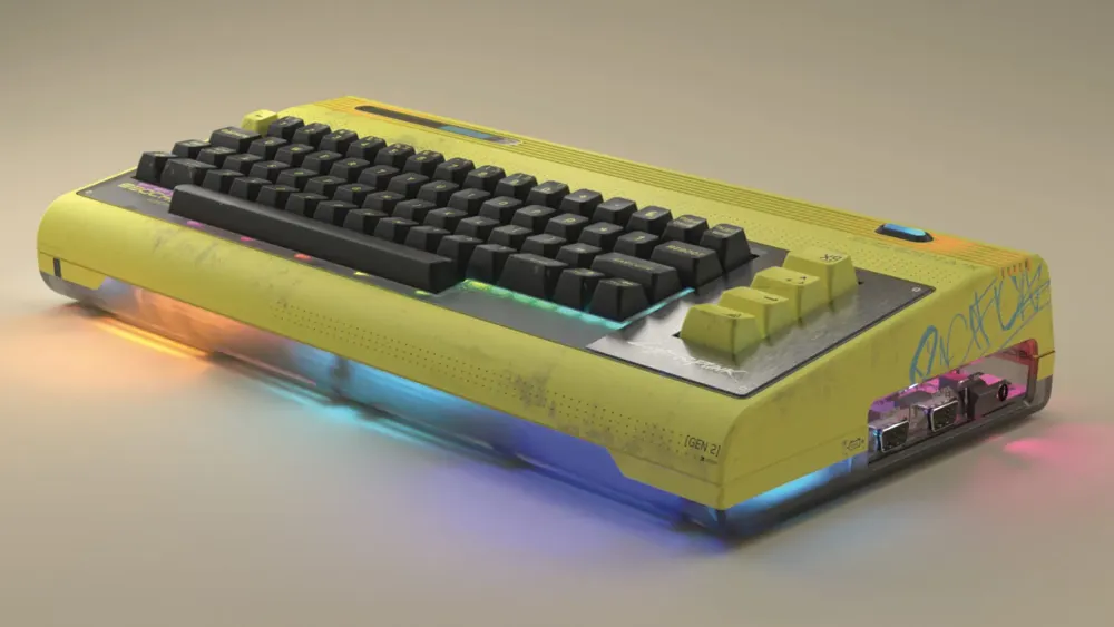 Commodore Just Dropped A New Cyberpunk-Themed Console With A Hidden Game Inside post feature image