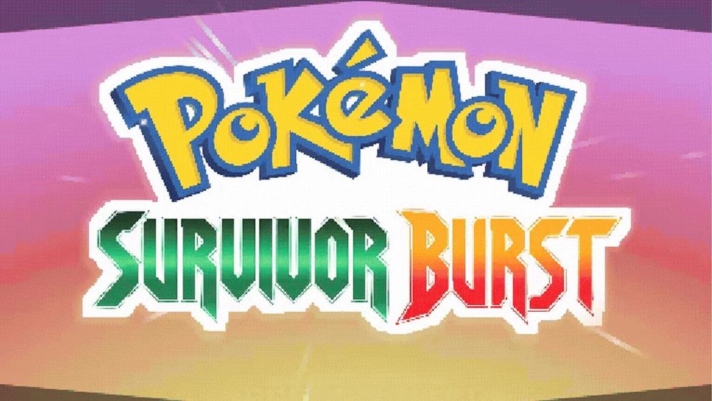 Pokemon Survivor Burst logo