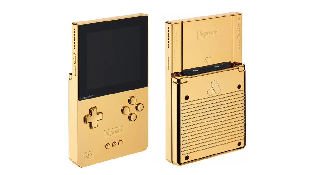 Analogue Is Releasing A 24K Gold "Supreme" Pocket Handheld post feature image