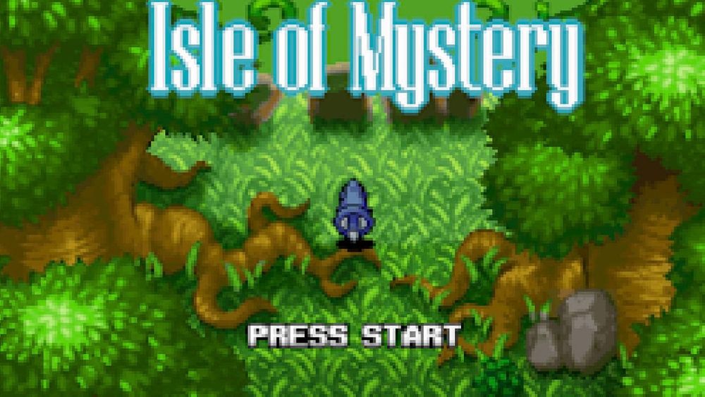 Zero Dungeon: Isle of Mystery title screen