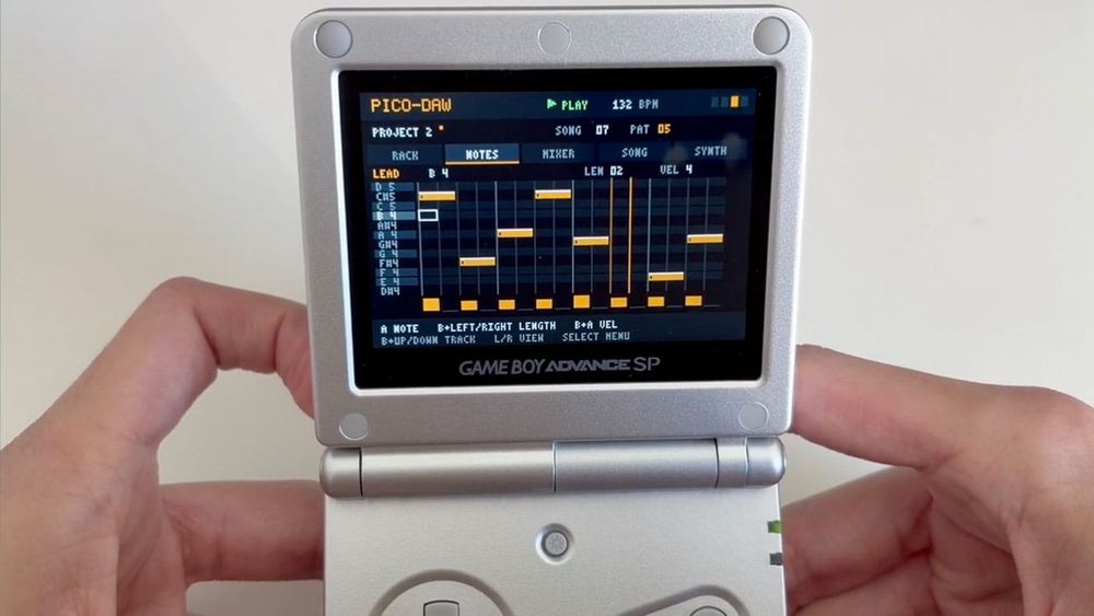 DAW on a GBA