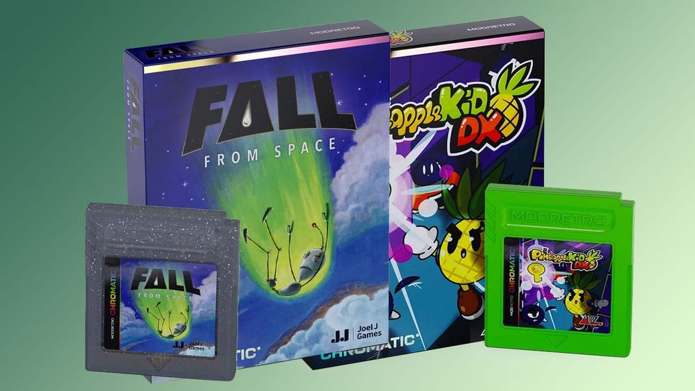 Two new boxed games and cartridges from ModRetro