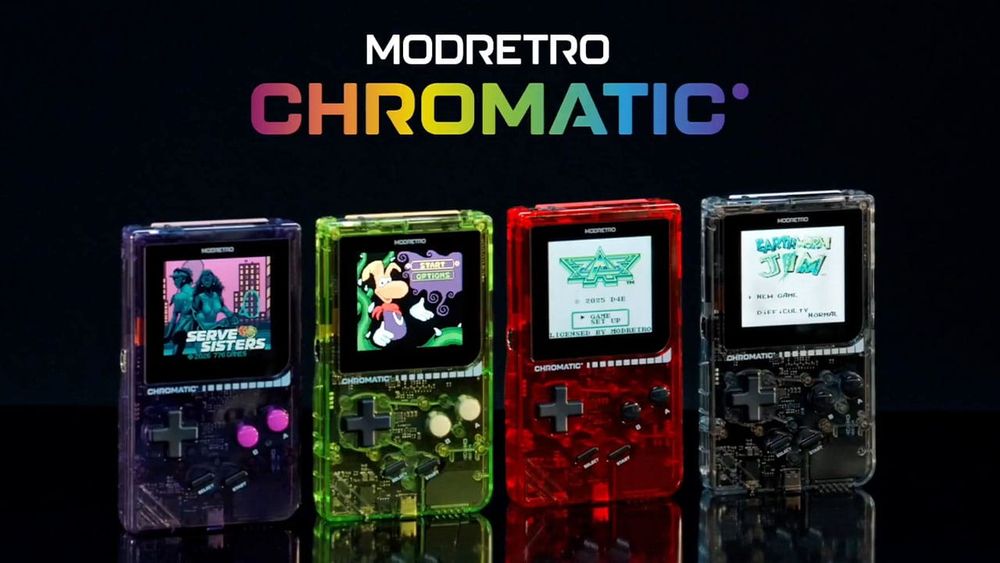Four new ModRetro Chromatic colours