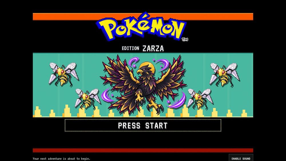 Pokémon Zarza logo