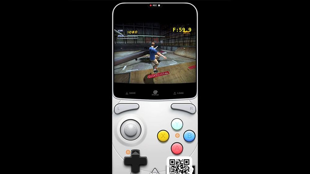 iPhone with Dreamcast emulator