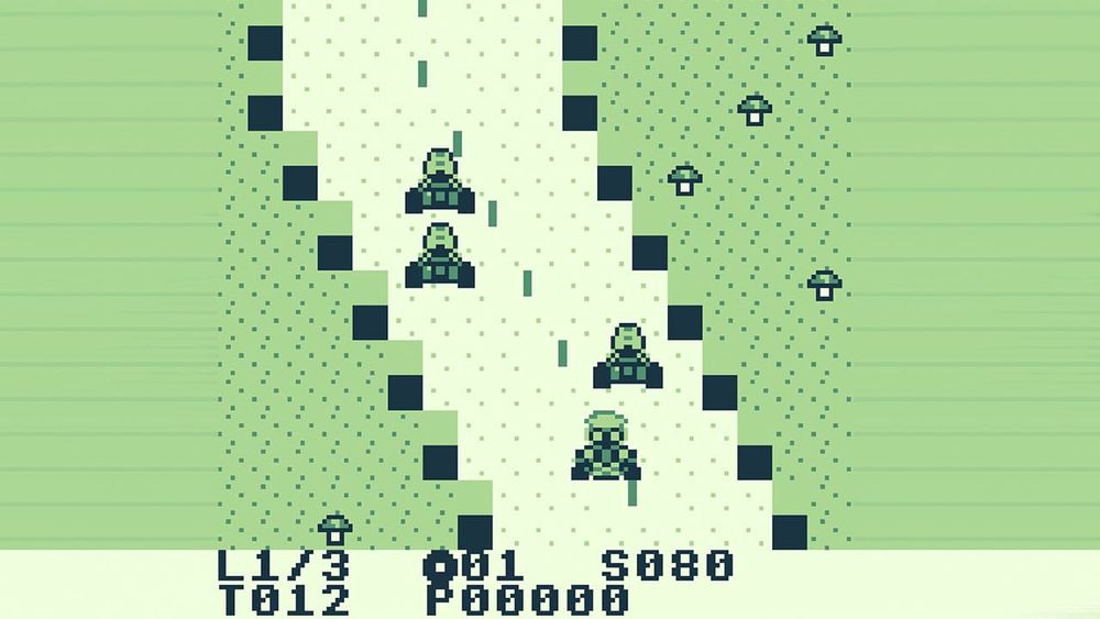 Mario Kart Rally DMG gameplay