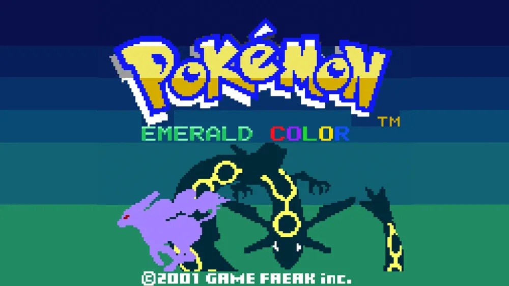 Pokemon Emerald Color