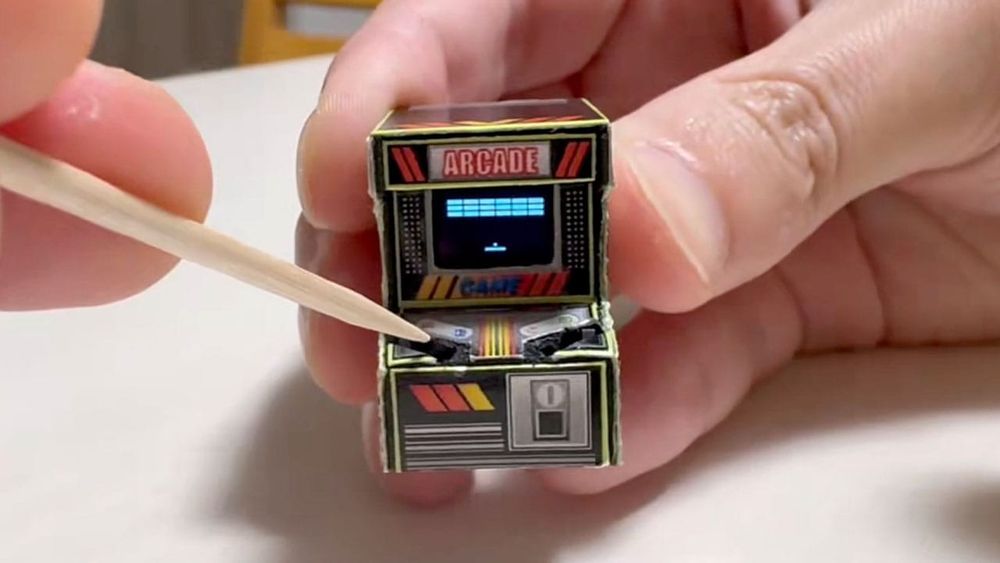 Paper tiny arcade