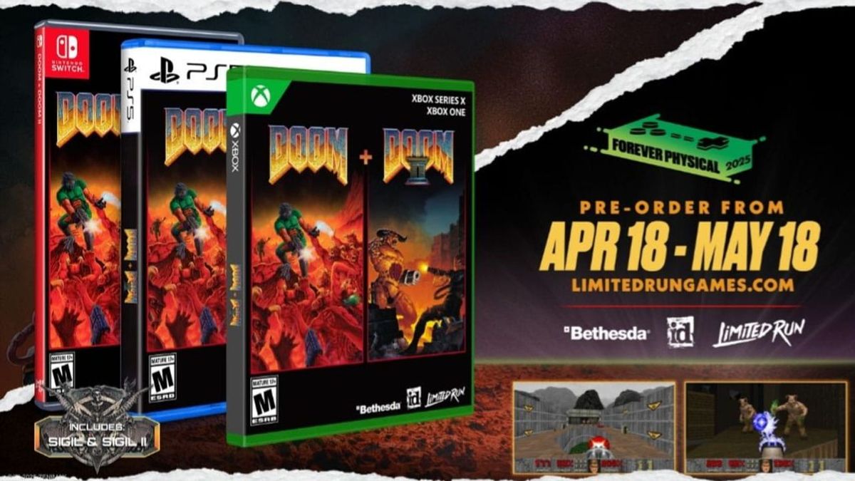 Limited Run Games Announce New DOOM Collection With Hellishly