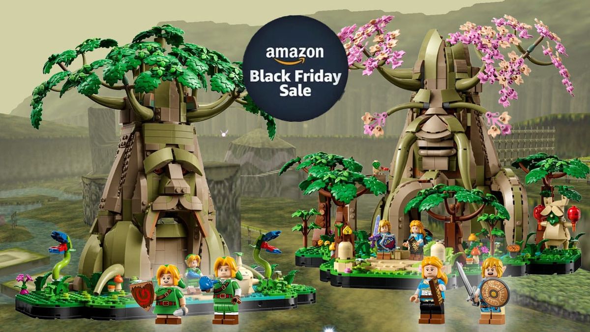 The Legend Of Zelda Deku Tree 2-in-1 LEGO Set Gets The Black