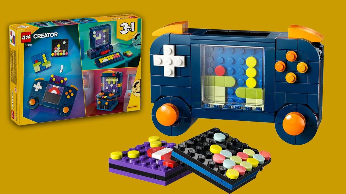 A New LEGO 3-in-1 Retro Gaming Console Set Arrives January 1st 2026