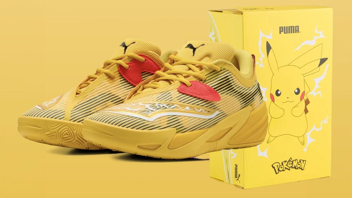 Puma X Pokémon Team Up For New Pikachu Sneakers