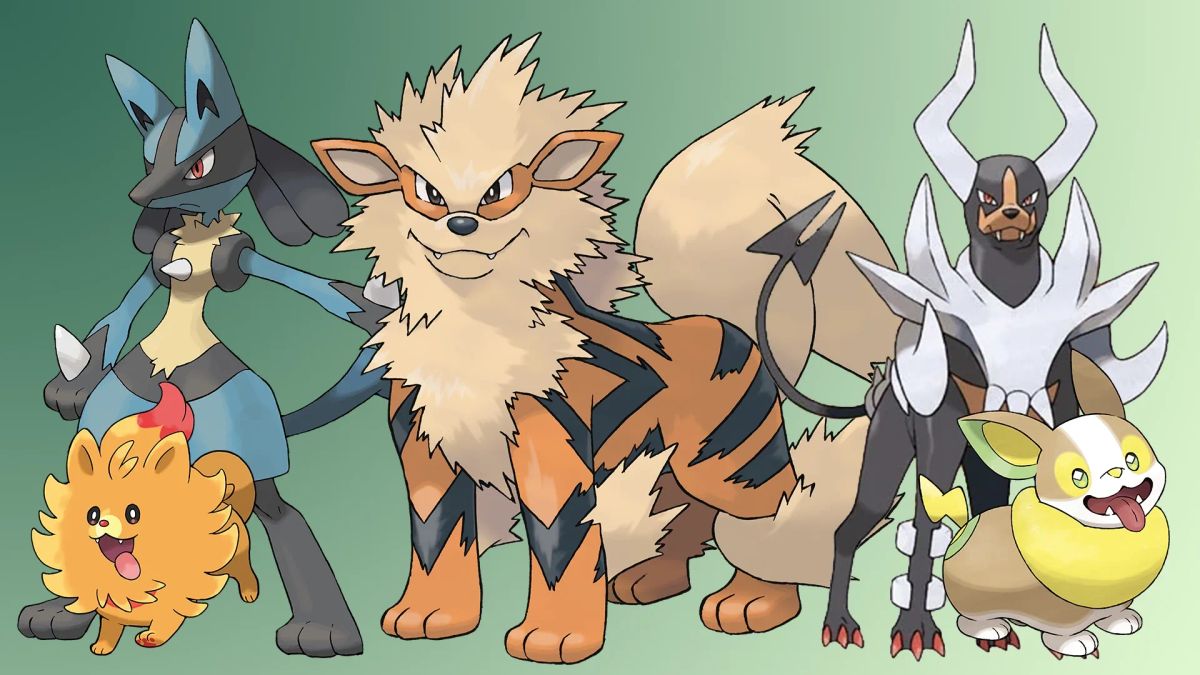 All Dog Pokémon [Complete List]
