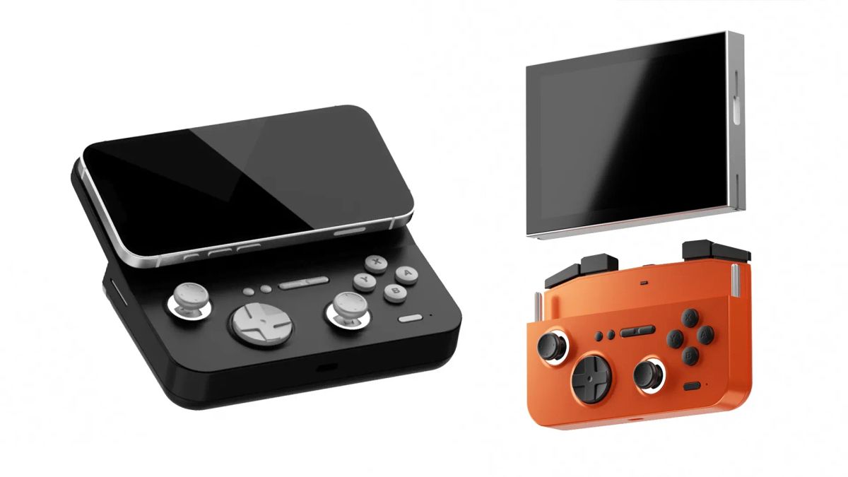 GAMEMT Reveals A Crazy Retro Handheld With Modular Display