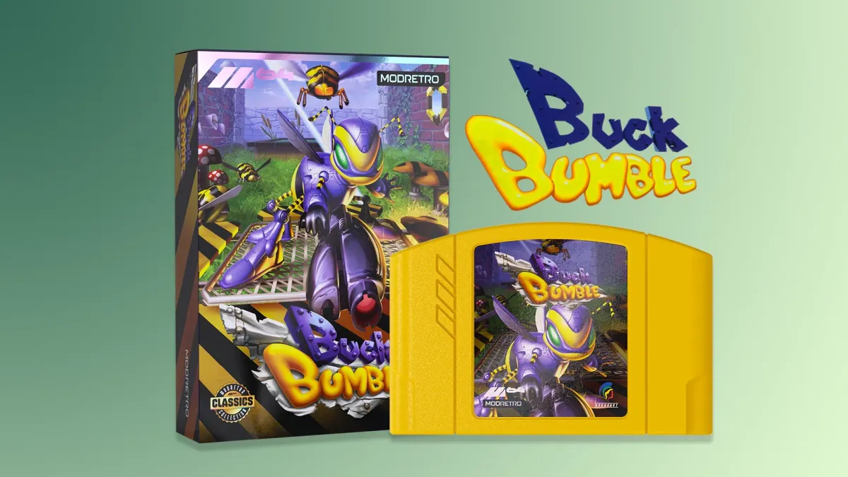 極美品 64 ソフト バックバンブル BUCK BUMBLE Buck Bumble Officially Returns To Nintendo 64 With Physical Release