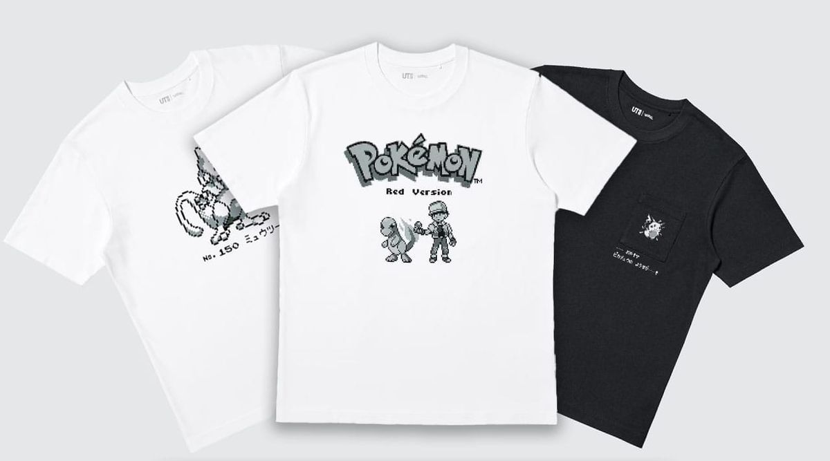 Uniqlo Reveal New Pokémon Collection Based On Original Game Boy Games