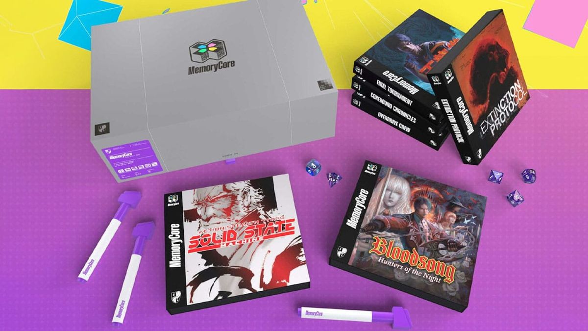 MemoryCore Reimagines Classic 90s Video Games Into Tabletop Role-Playing Games
