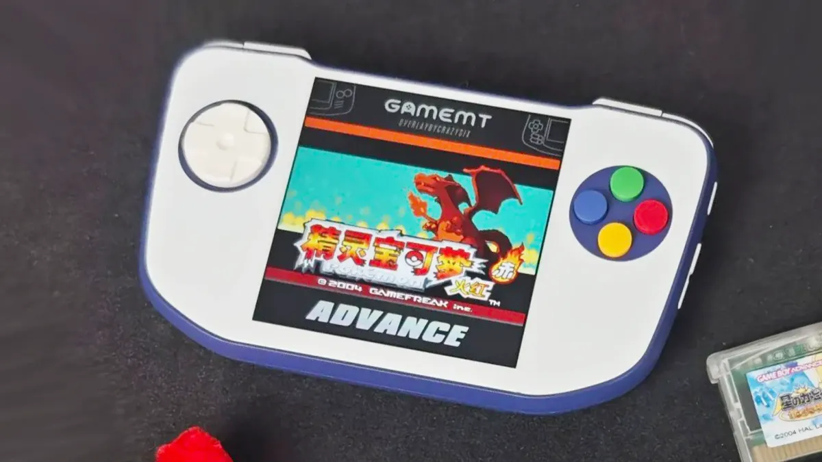 The GAMEMT MTX Handheld That Takes GBA Cartridges Is In The Wild