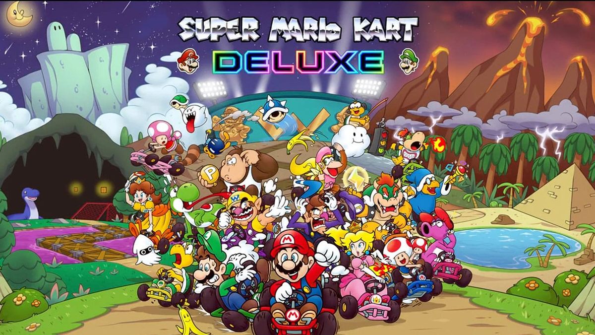 Super Mario Kart Deluxe ROM Hack Gets A Festive Release Date