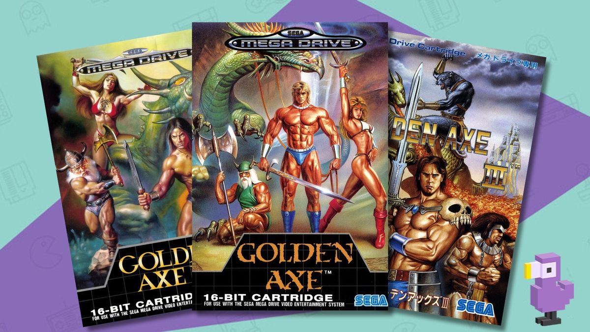 Sega Megadrive Golden Axe 2 - Jeux vidéo