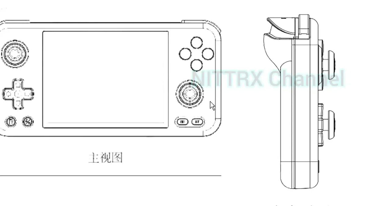 ANBERNIC RG406P Design Patents Potentially Leaked