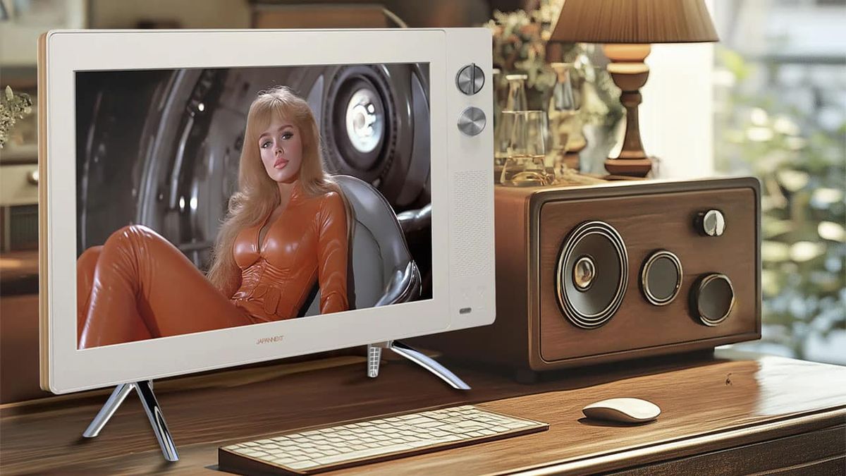 ゲド戦記　ディスプレイ There's A New Retro-themed Monitor That Allows You To Play Your