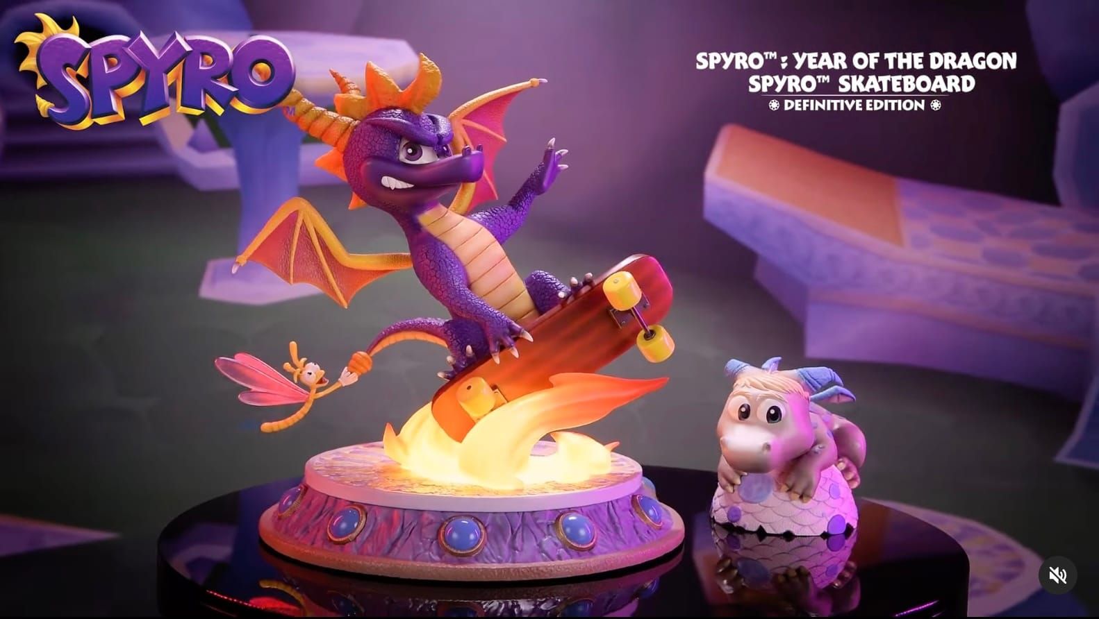 Spyro: Year Of The Dragon Skateboarding Figurine Could Be The Ultimate Spyro Collectible