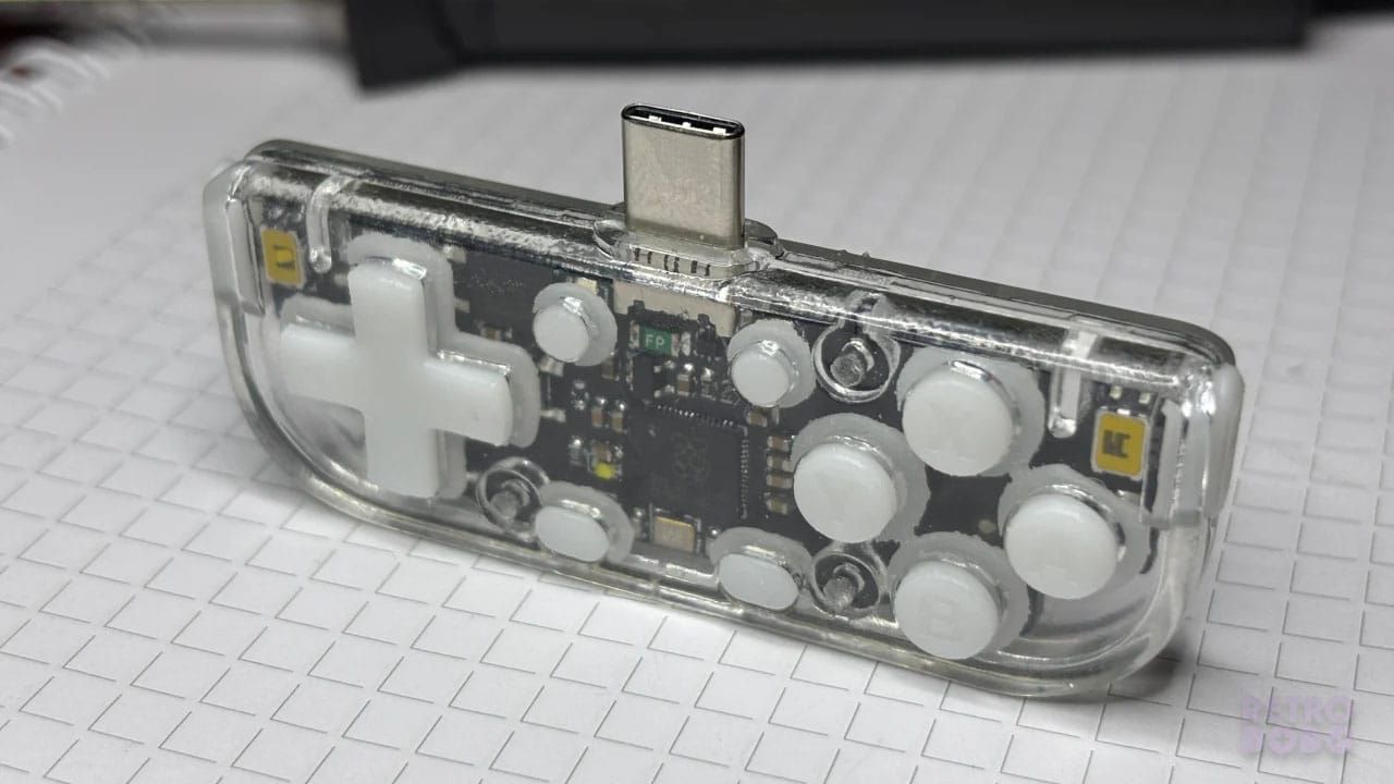 This DIY USB-C Controller Turns Any Smartphone Into A Retro Handheld