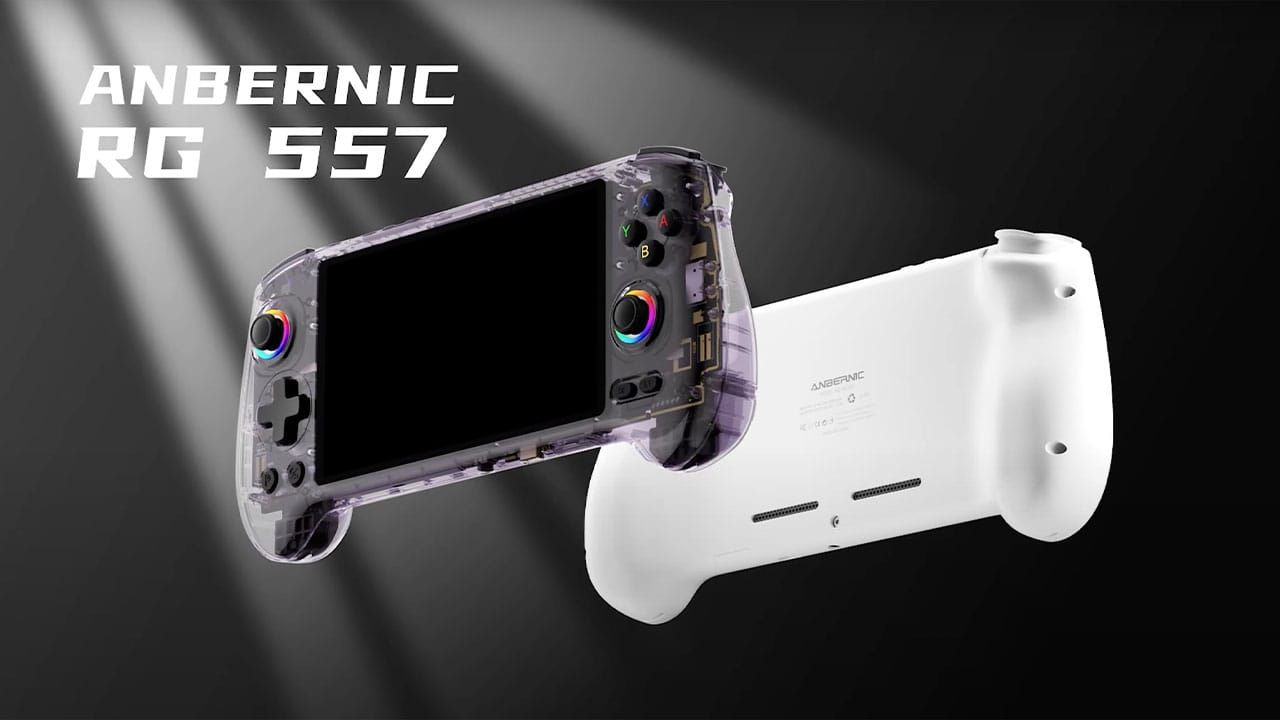 ANBERNIC RG 557 Android Handheld Officially Revealed post image