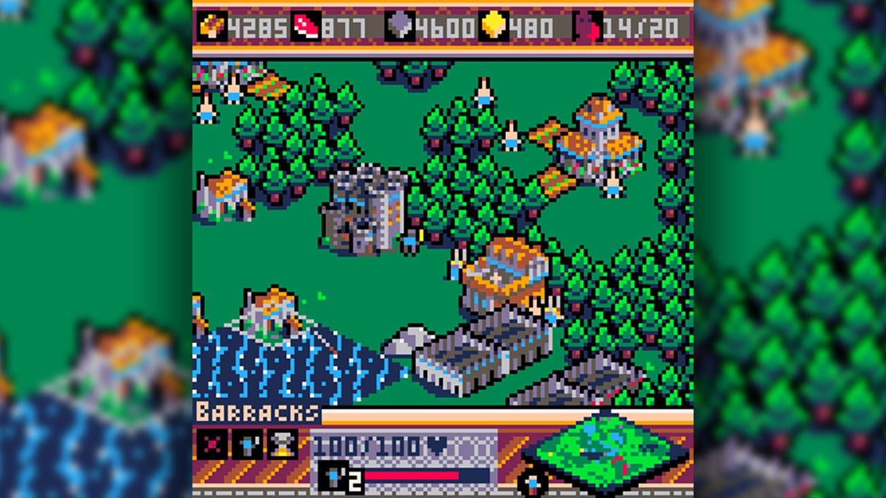 A screenshot of Peak of Empires