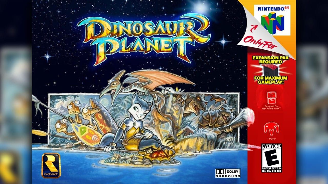 Dinosaur Planet box design