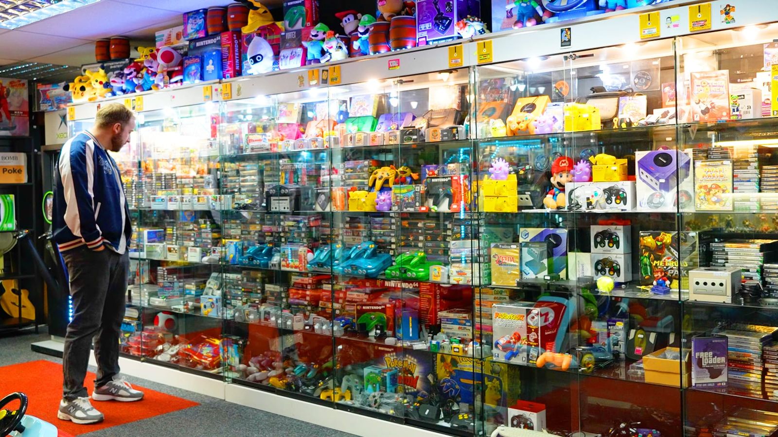 Finding One Of The UK's Best Retro Game Shops... Hidden In A Music Store?