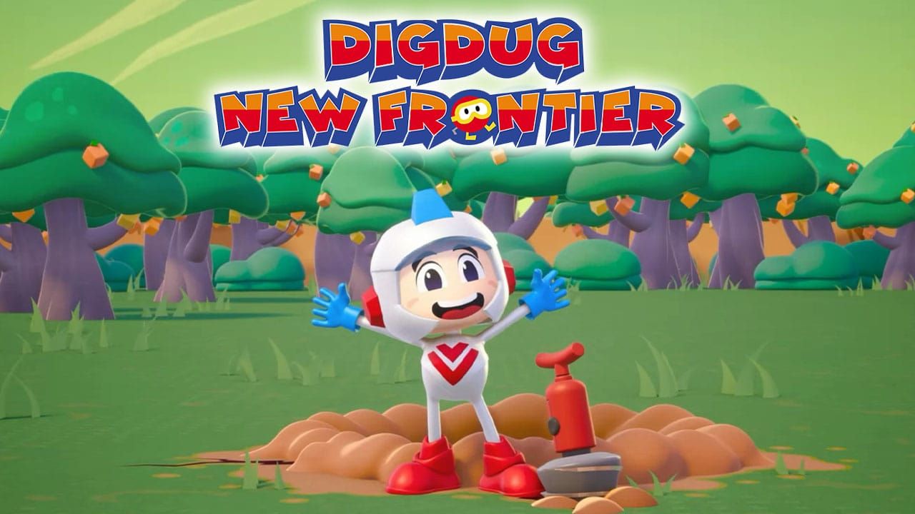 Animated scene from Dig Dug New Frontier
