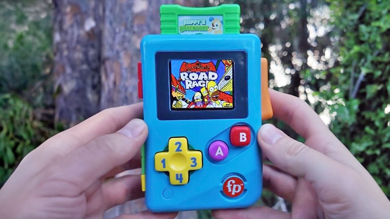 Modder Turns Fisher-Price Toy Into A Game Boy Emulator