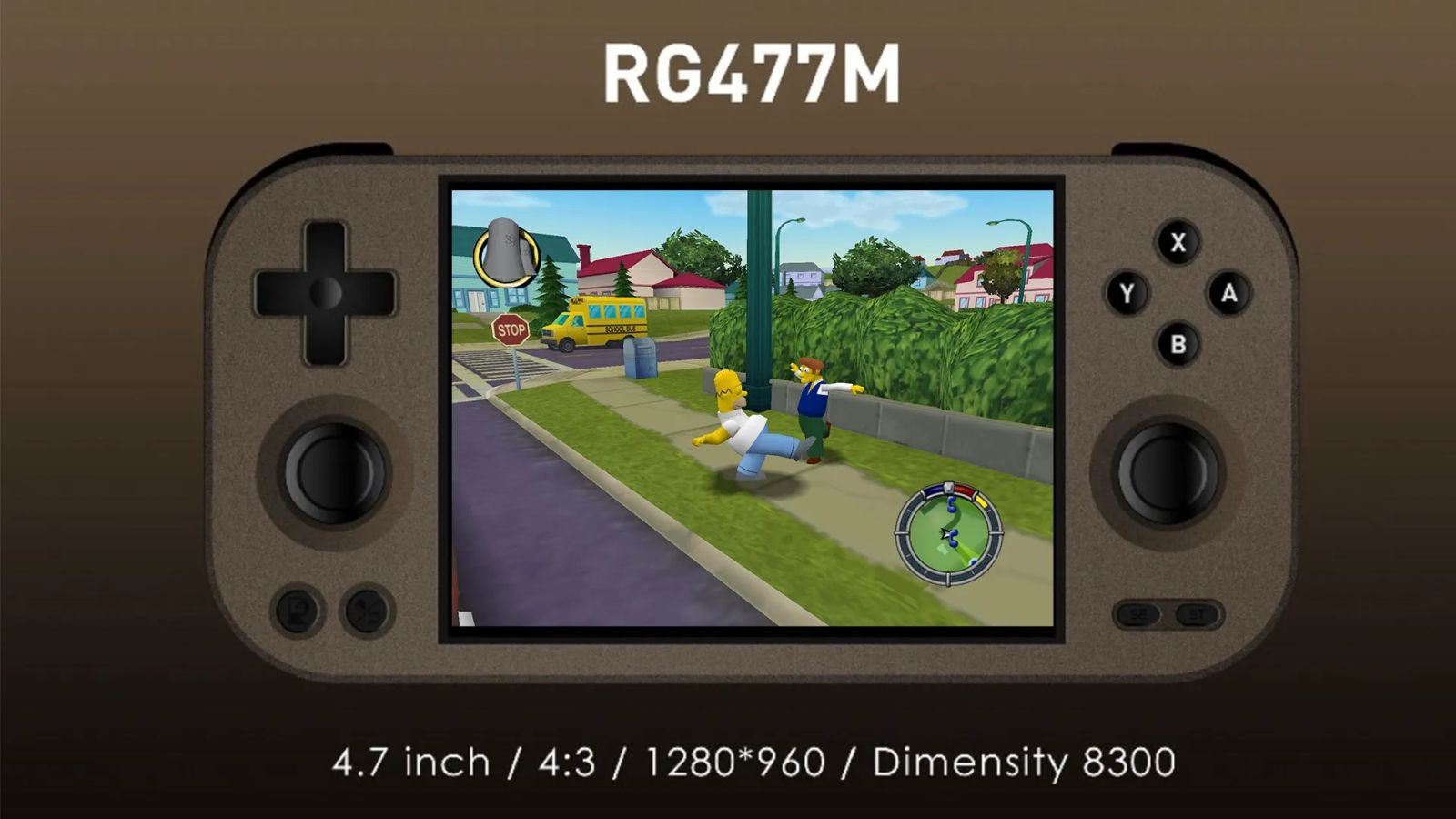 Upcoming Metal ANBERNIC RG477M Handheld Leaks